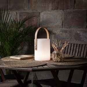 Lampion ogrodowy LED LUCIE akumulatorowy IP44