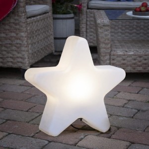 Dekoracja ogrodowa podświetlana Gwiazda 50 cm IP65