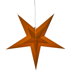 Gwiazda wisząca pomarańczowa DIVA 60cm
