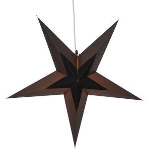 Gwiazda wisząca czarna DIVA 60cm