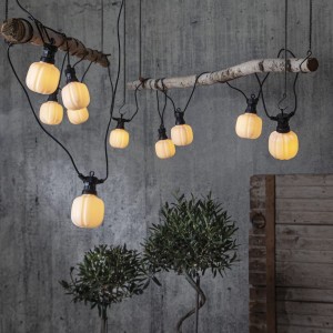 Girlanda ogrodowa z 10 dużymi lampkami LED CIRCUS MAXI