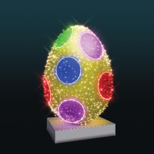 Iluminacja świąteczna LED Pisanka Wielkanocna 3D 2,6m wysokości AM-127281