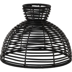 Klosz ogrodowy rattanowy lampa 26 cm RUNDE
