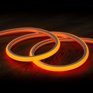 Wąż LED NEON półokrągły NL180P Pomarańczowy 230V IP67
