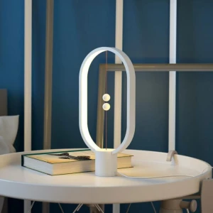 Lampa dekoracyjna Led 3W drewniana HENG Balance Ellipse