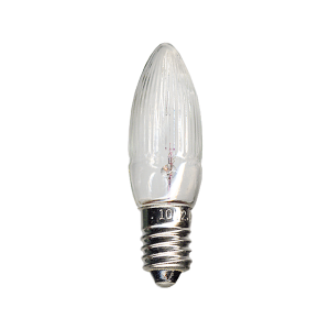 Zestaw 3x żarówka do świecznika adwentowego E10 3W 14V AC