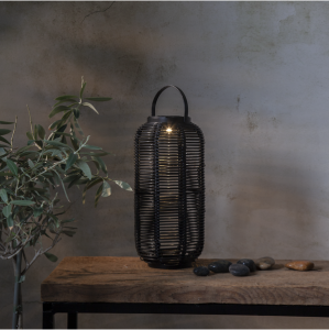 Lampion solarny ogrodowy LED RUNDA