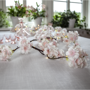 Łańcuch dekoracyjny LED kwiaty wiśni CHERRYFLOWER na baterie