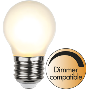 Żarówka LED E27 4W G45 FROSTED 2700K Biała ciepła ściemniana