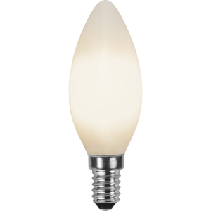 Żarówka LED E14 2W C35 OPAQUE FILAMENT 2700k Biała ciepła świeca Ra90