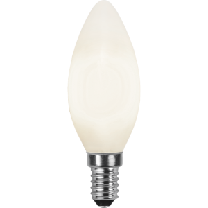 Żarówka LED E14 4,7W C35 OPAQUE FILAMENT 2700k Biała ciepła świeca Ra90