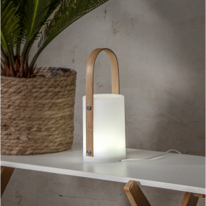 Lampion ogrodowy LED RGB-W LISA akumulatorowy