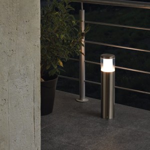 Lampa ogrodowa stojąca LED 45 cm BASALGO 1 Biała Ciepła 3000k IP44