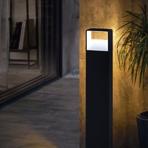 Lampa ogrodowa stojąca LED 80 cm DONINNI 1 Biała Ciepła 3000k IP65
