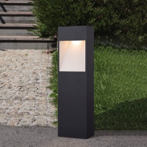 Lampa ogrodowa stojąca LED 38 cm MANFRIA Biała Ciepła 3000k IP44
