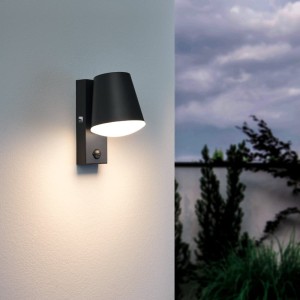 Kinkiet ogrodowy z czujnikiem CALDIERO E27 IP44