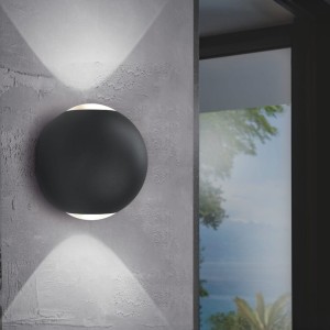 Kinkiet ogrodowy LED 6,6W ABUGO Biała Ciepła 3000k IP54