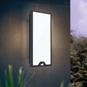 Oprawa natynkowa LED z czujnikiem CASAZZA Biała Ciepła 3000k IP44