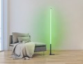 Lampa PICACHA RGB z wysokim prostym panelem LED, czarną dolną częścią konstrukcji i płaską podstawą.