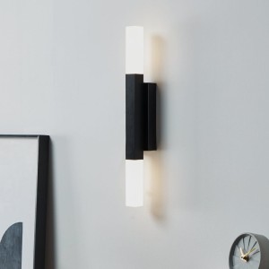 Kinkiet łazienkowy Led ALCUDIA oświetlenie lustra 2x 5,5W 3000k IP44 czarny