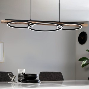 Lampa wisząca Led BOYAL 2x 12,5W i 1x 15,5W Biała ciepła 3000k