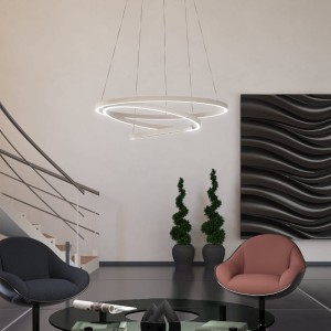 Lampa wisząca Led LOBINERO-Z 43,2W sterowana aplikacją pilotem i włącznikiem ściennym