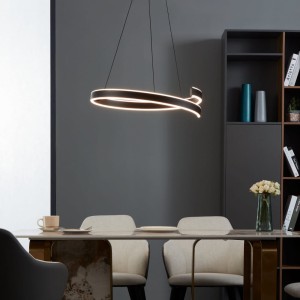 Lampa wisząca Led ANDABAIA-Z 42,5W sterowana aplikacją pilotem i włącznikiem on/off