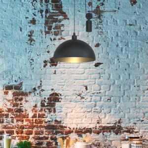 Lampa wisząca WINKWORTH 1 metalowa czarny E27