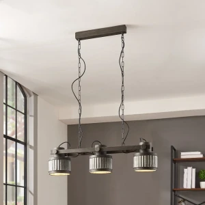 Lampa wisząca TURROCK metalowe zielony-patyna czarny E27