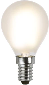 Żarówka LED E14 1,5W P45 FROSTED 2700K Biała Ciepła
