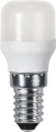 Zestaw 2x żarówka LED E14 ST26 mleczna, kompaktowa forma z matowym kloszem, ciepłe światło, dekoracyjne źródło światła do lamp.