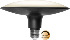 Żarówka LED HIGH LUMEN E27 25W 3000K 1600lm ściemniana czarna