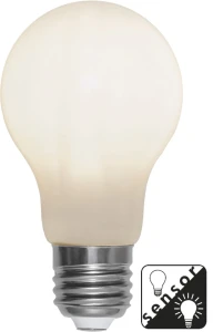 Żarówka LED SENSOR E27 A60 4,5W 2700K mleczna czujnik zmierzchu