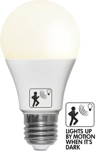 Żarówka LED SENSOR E27 A60 4,8W 2700k czujnik ruchu