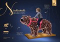 Wizualizacja Niedźwiedzia Brunatnego 3D LED z opisanymi cechami – strukturalne wykończenie, atrakcyjna kompozycja do zdjęć, eko LED i bezpieczne niskie napięcie.