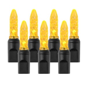 Profesjonalne lampki choinkowe LED 5m Żółte IP67