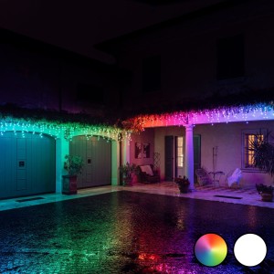 Profesjonalne animowane SOPLE 250 LED RGB 1m x 2m WH