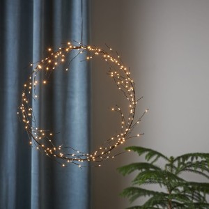 Dekoracja wianek z oświetleniem Led NIKE 35cm