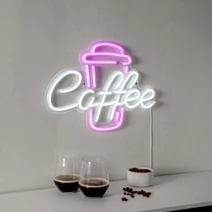 Dekoracja LED napis Coffee PLEXY