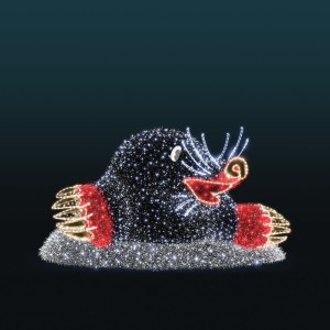 Iluminacja wolnostojąca LED Kret 3D 1,8m wysokości AM-126941