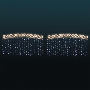 Iluminacja świąteczna dekoracja Uliczna Elewacyjna LED Królewski Ornament 2D AM-103251