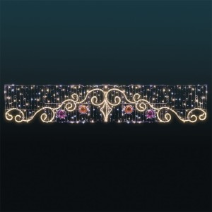 Iluminacja świąteczna dekoracja Uliczna Elewacyjna LED 2D AM-103001
